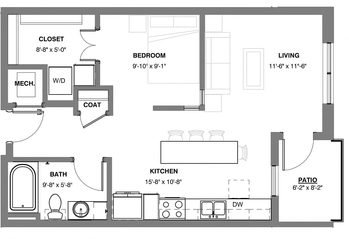 Floor plan Fox