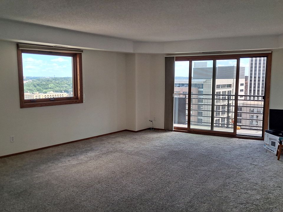 Living area and balcony