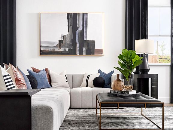 Modern open floor plan