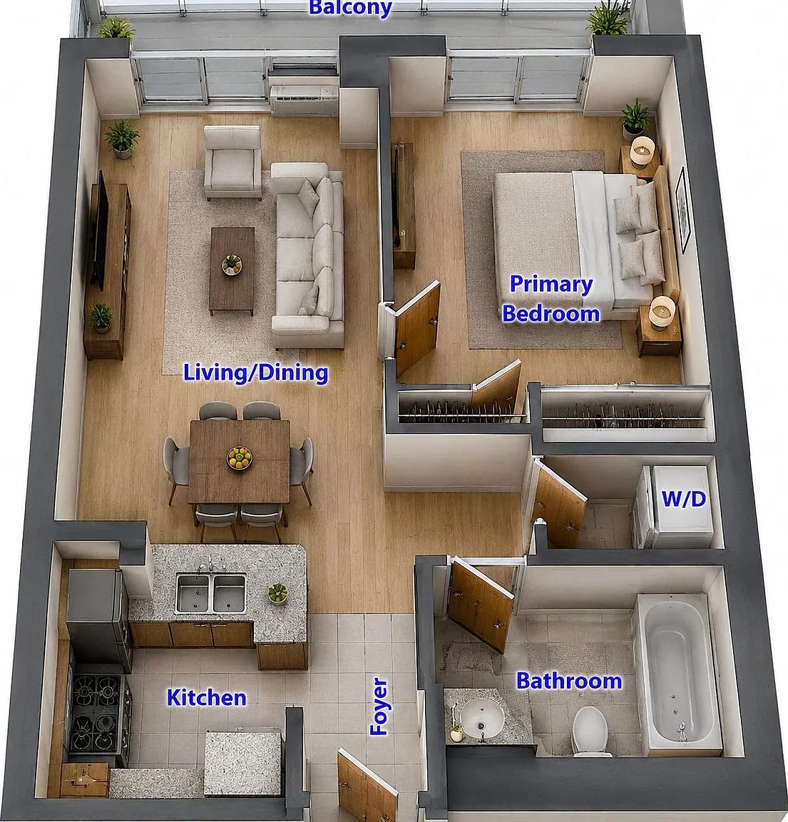 1 bed, $2,150 — Photo 3