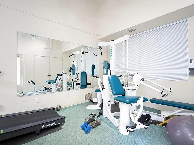 Access to community gym, just steps away from unit