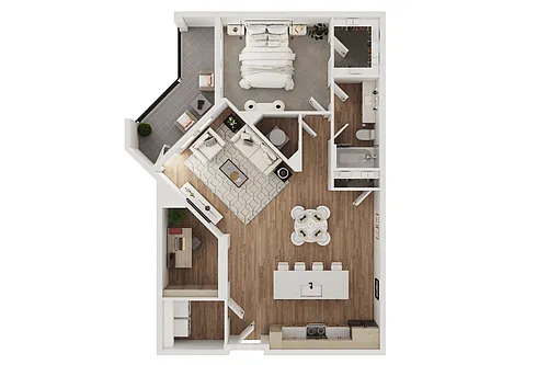 Floor plan A7D