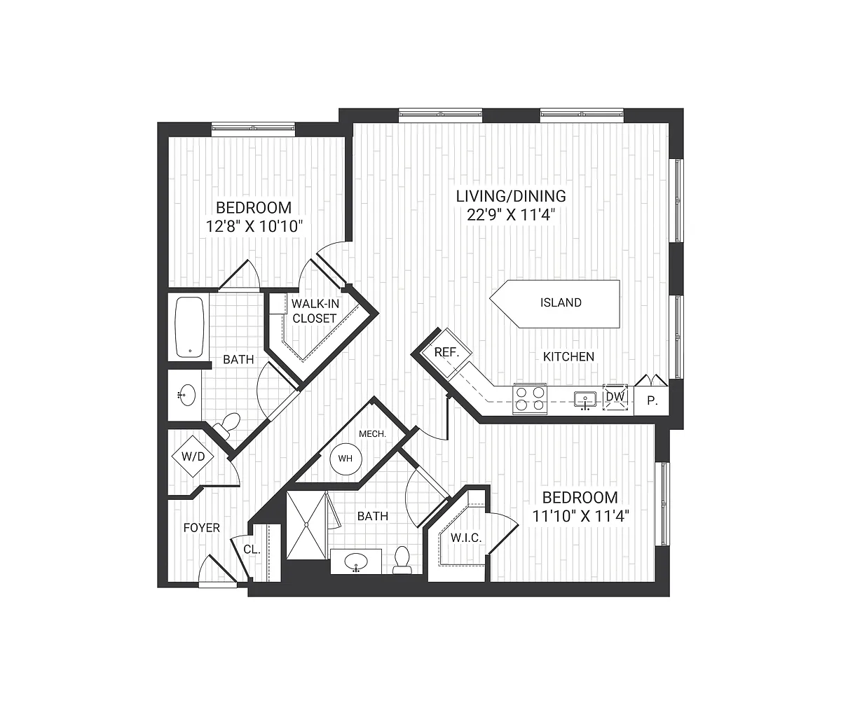Floor plan B6