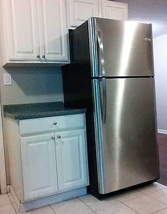 New Stainless Steel Refrigerator