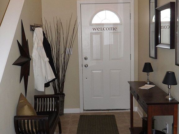 front foyer cathedral ceilings