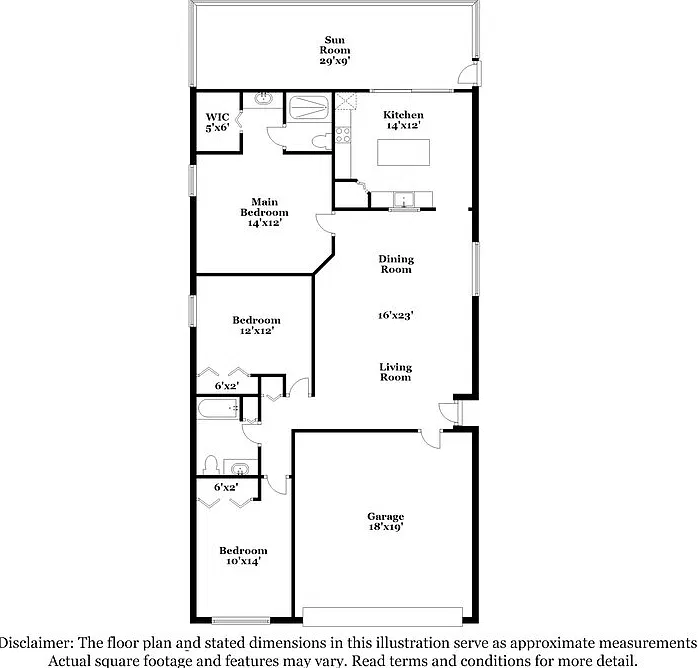 3 bed, 2.0 bath, 1292 sqft, $2,360 — Photo 2