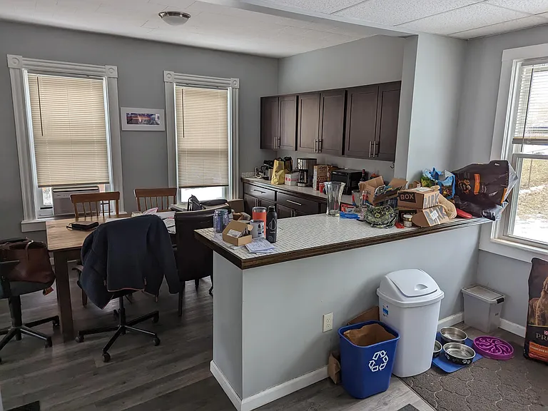 Kitchen into Dining Room