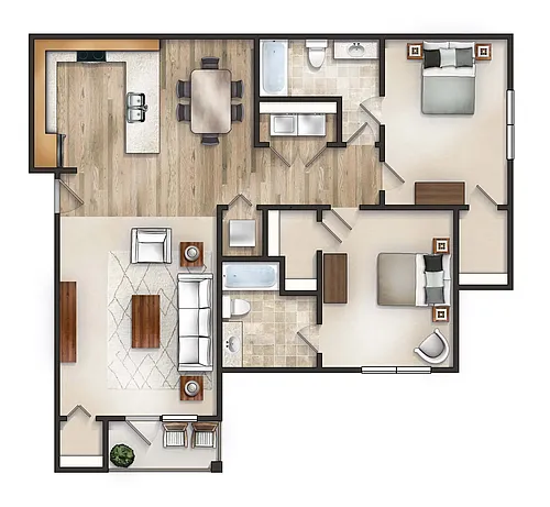 Floor plan The Laurel