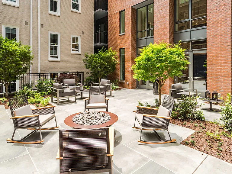 Courtyard with Lounge Space