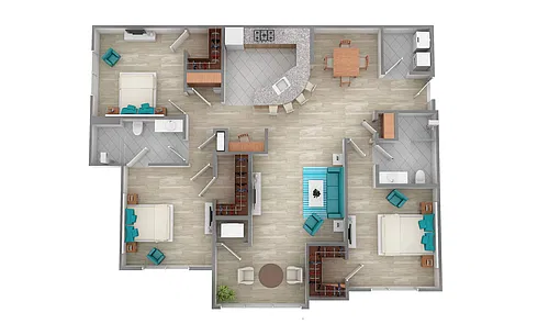 Floor plan C2R