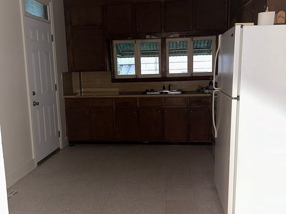 Kitchen view from hallway ( light out )