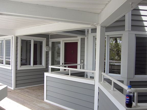 Front entrance to unit