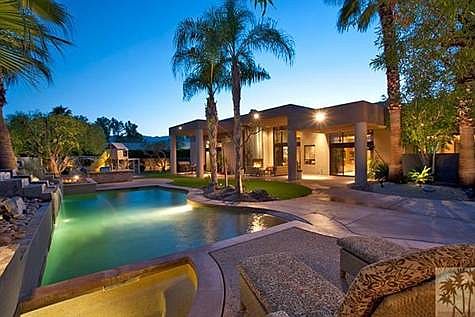 Huge private yard with custom pool and spa!