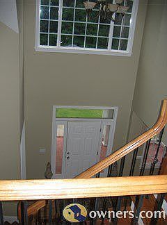 View into foyer from upper level