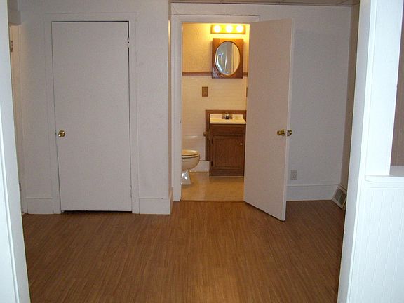 Living room and bathroom