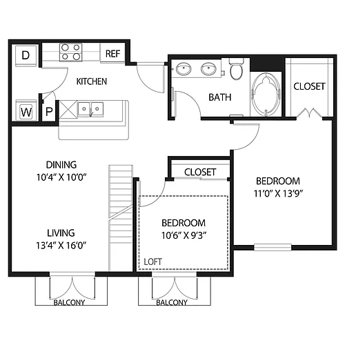Floor plan D5L