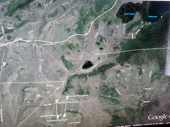 Location from Fish Lake