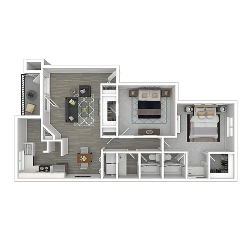 Floor plan B1