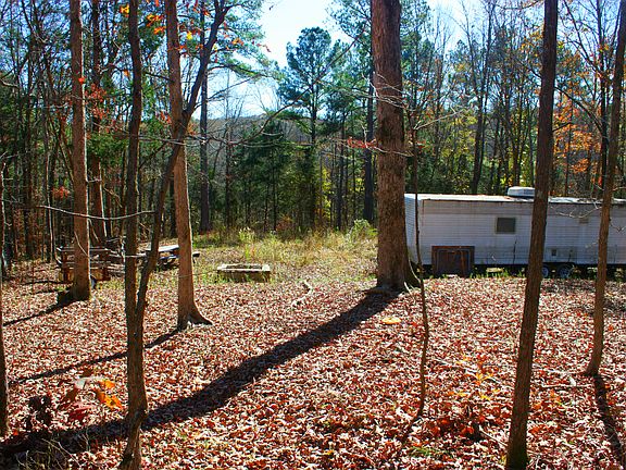 View from behind camp