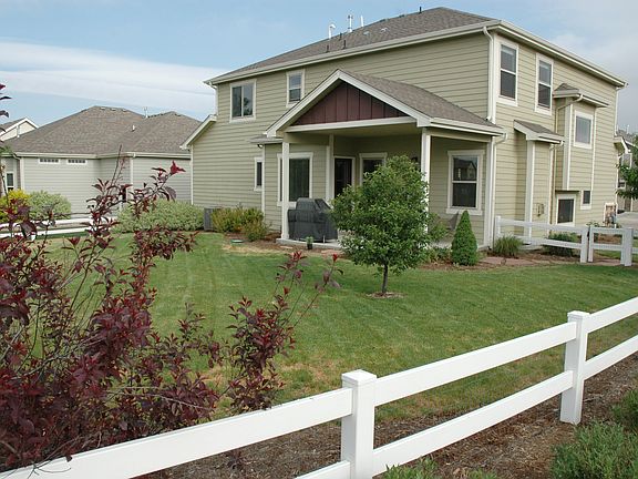 Large fenced Backyard