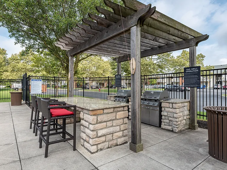 Outdoor Grilling Station