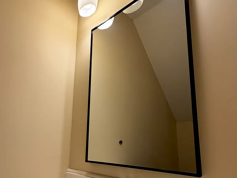 1/2 bath - downstairs