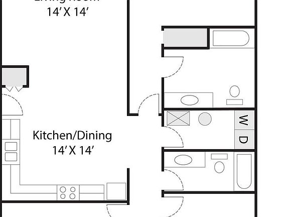 2nd image of 802 Dickinson Ave #401