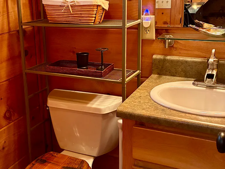 Loft Area half bath.