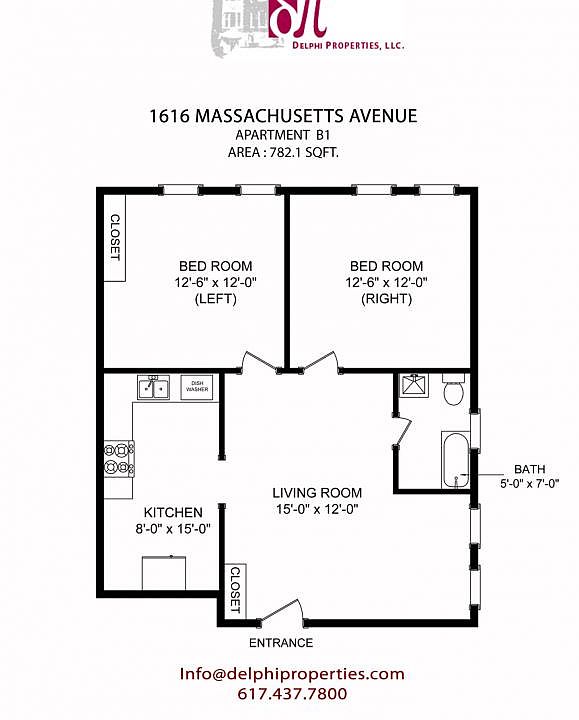 1st image of 1616 Massachusetts Ave APT B1