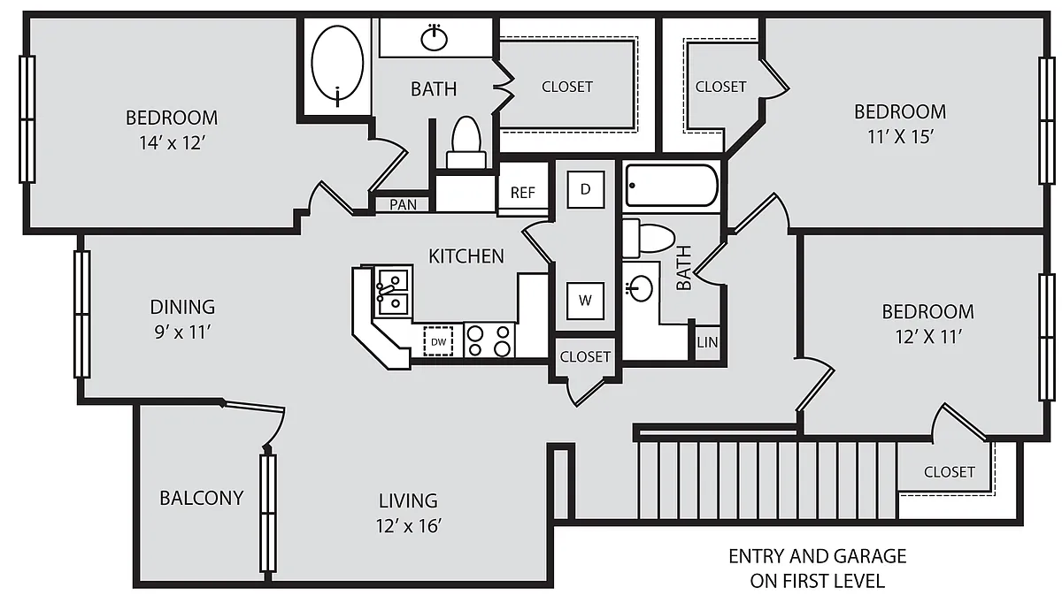 Floor plan C1