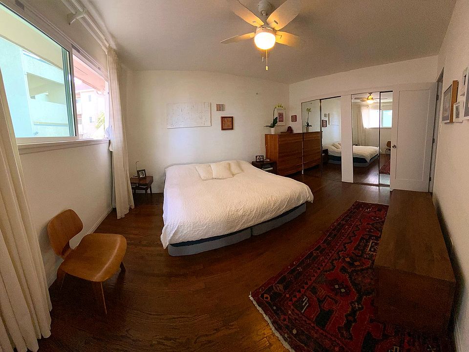 Same bedroom with 2 huge semi-walk-in closets.