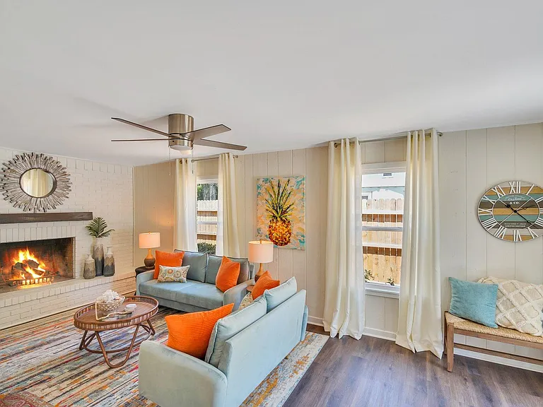 beautiful living room area