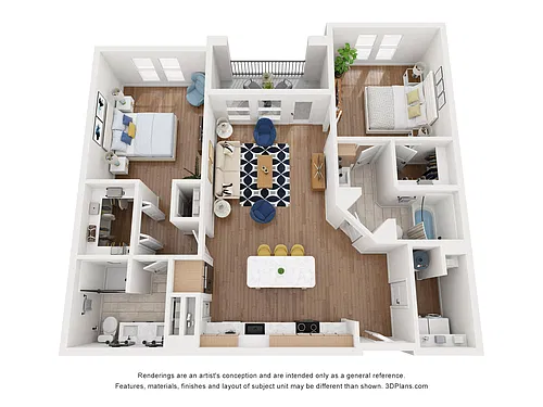 Floor plan B2