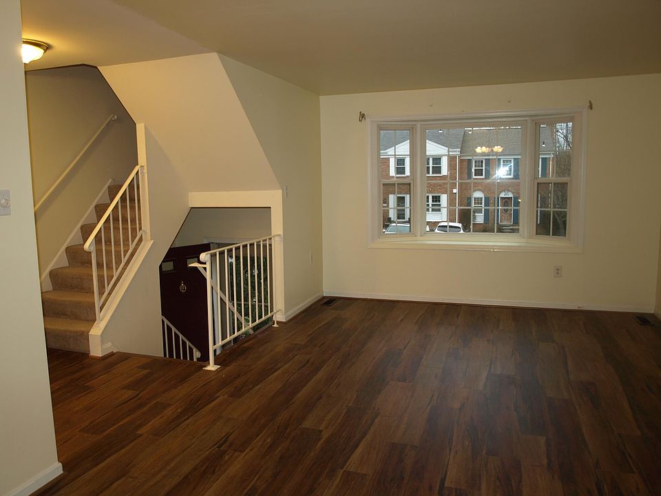 Living room and dining are