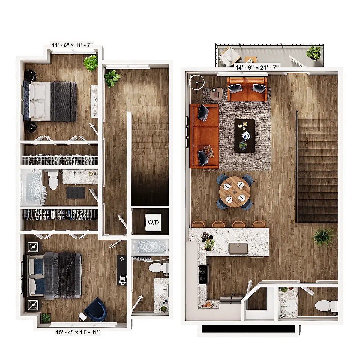 Floor plan TH