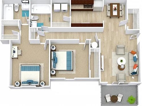 Floor plan B2