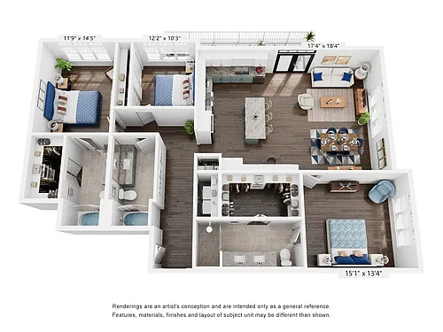 Floor plan Salvia