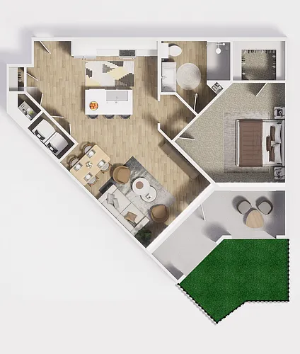 Floor plan A5 Yard
