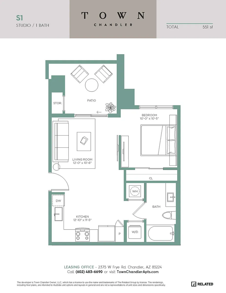 Floor plan S1