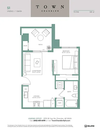 Floor plan S1
