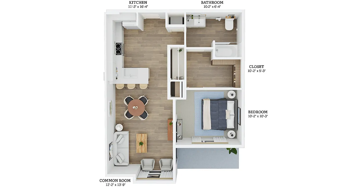 Floor plan A2