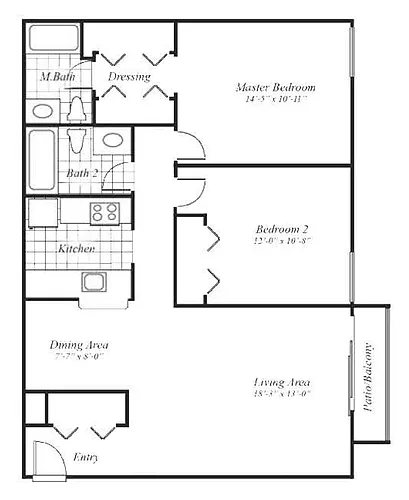Floor plan B1