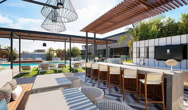 The Aqua Deck Rooftop Lounge