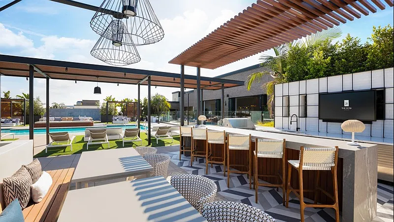 The Aqua Deck Rooftop Lounge