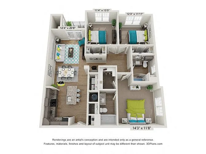 Floor plan Crest