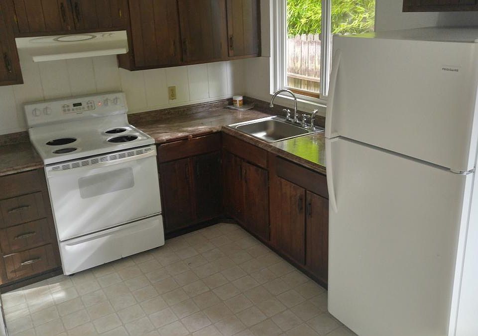 kitchen with dining area