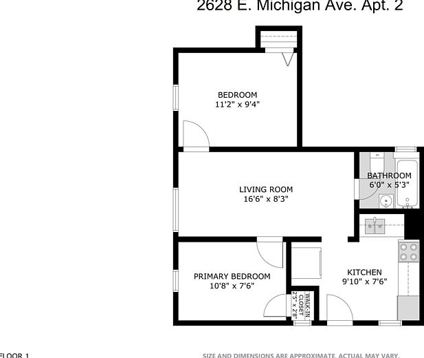 2nd image of 2628 E Michigan Ave APT 2