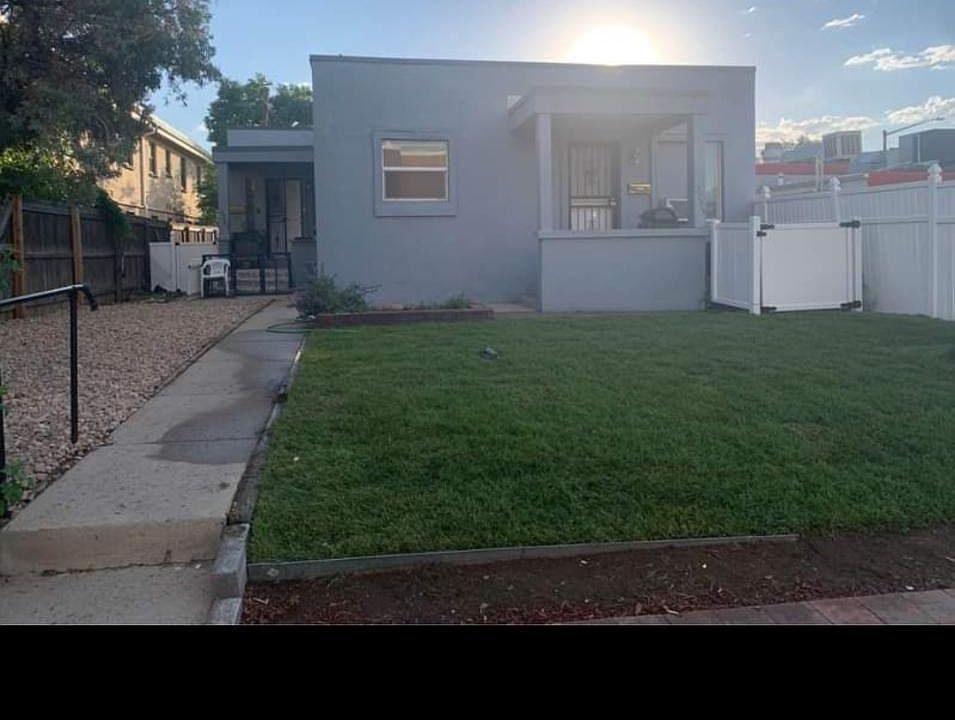 Front yard from distance