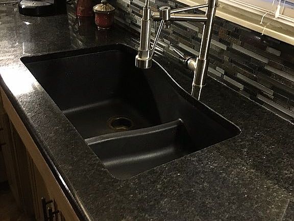 Silgranit smart divide sink