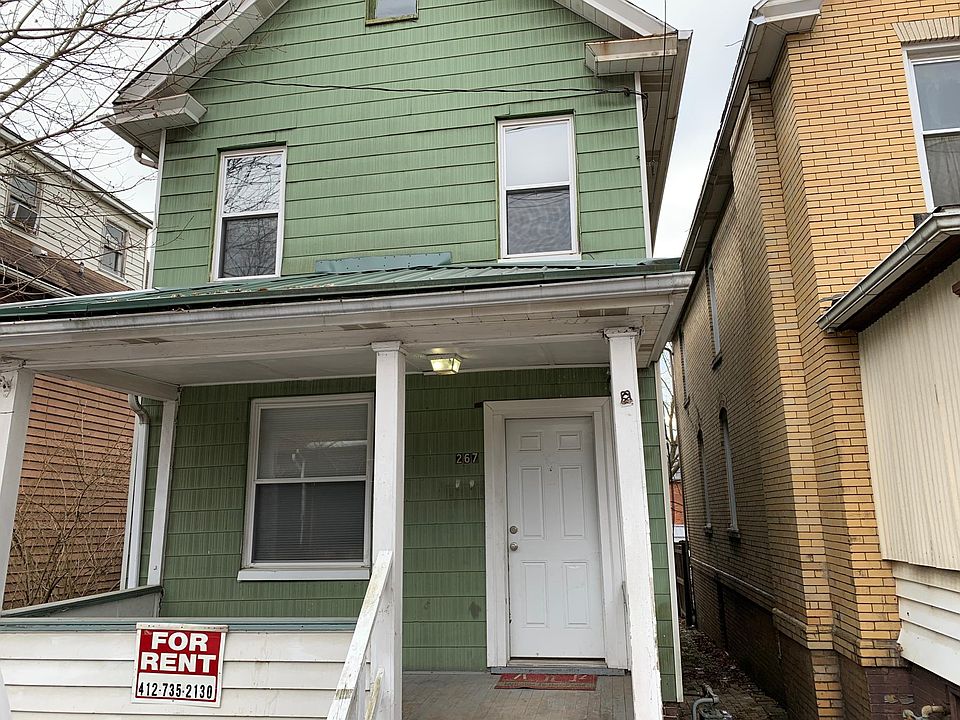 Front view from Oak Ave.